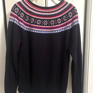 Talbots Fair Isle Sweater